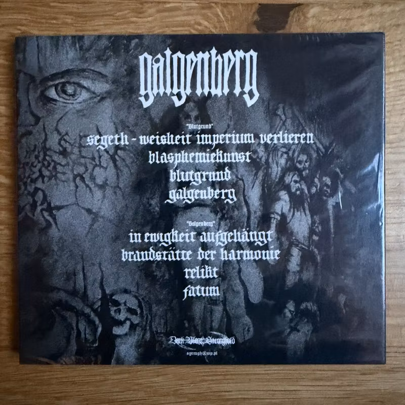 GALGENBERG Blutgrund / Galgenberg (Dark Blaze Stronghold – Poland reissue) (SS) CD