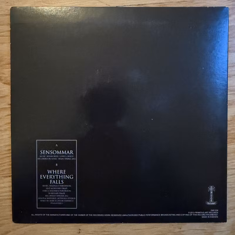 SHINING / MORTUARY DRAPE In The Eerie Cold Where All The Witches Dance (Primitive Art - Sweden original) (VG+) 7"