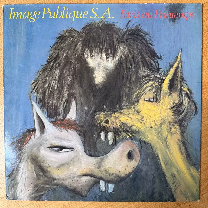 PIL (PUBLIC IMAGE LTD) Image Publique S.A. – Paris Au Printemps (Virgin - UK 1984 reissue) (VG+/EX) LP
