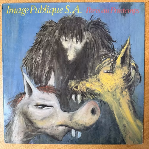 PIL (PUBLIC IMAGE LTD) Image Publique S.A. – Paris Au Printemps (Virgin - UK 1984 reissue) (VG+/EX) LP