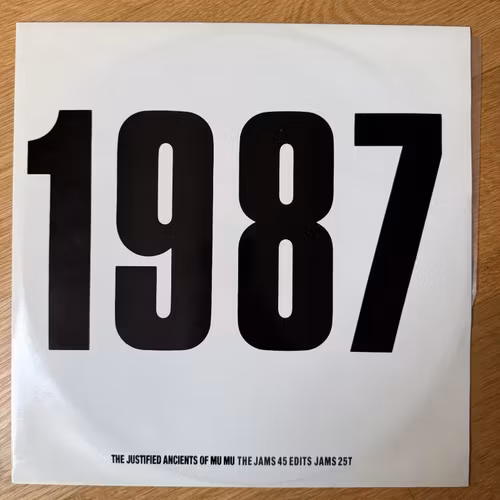 JUSTIFIED ANCIENTS OF MU MU, the 1987 - The Jams 45 Edits (KLF Communications - UK original) (VG+/EX) LP