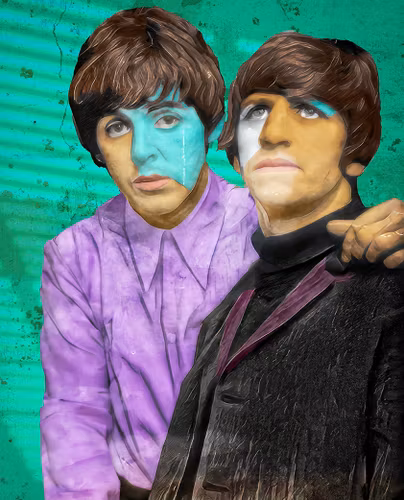 BEATLES - Paul and Ringo