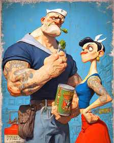 EAT YOUR SPINACH, SAILOR!