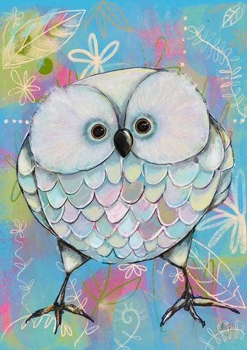 Happy owl