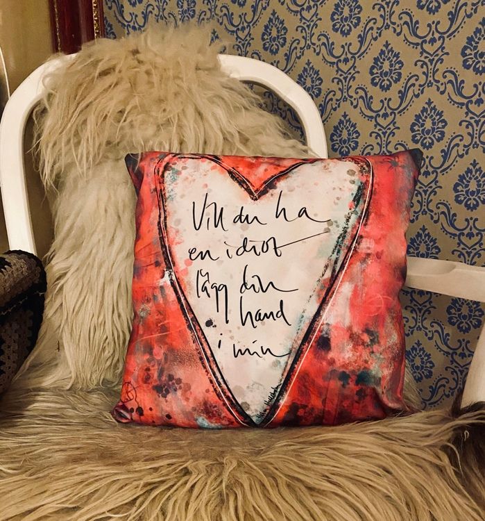 Kuddfodral  ”vill du ha en idiot”