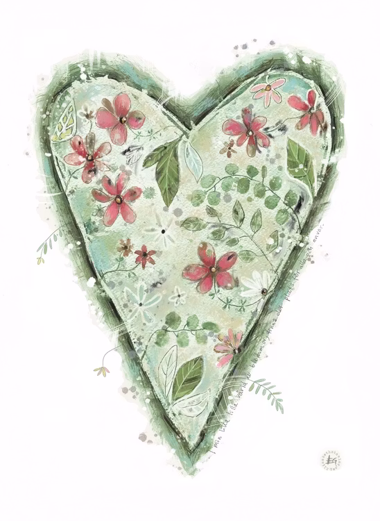 I min lilla lilla värld av blommor..