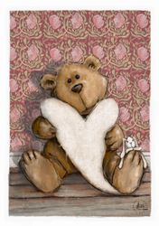 Nalle Morris rosa