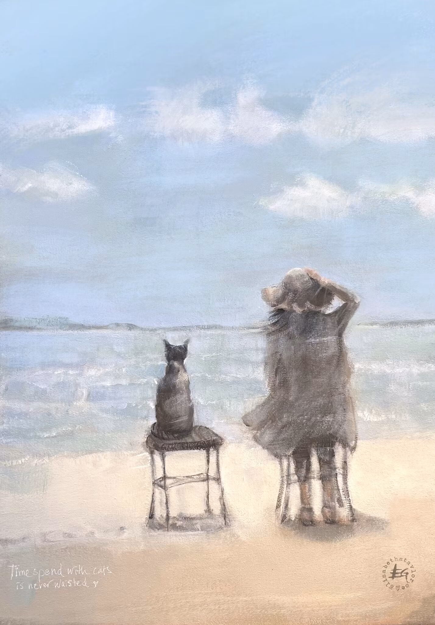 Time spend with cats a4