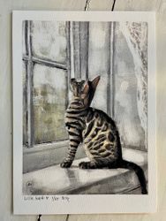 Lille katt  A4