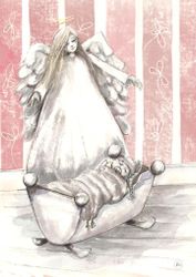 Guardian angel rosa