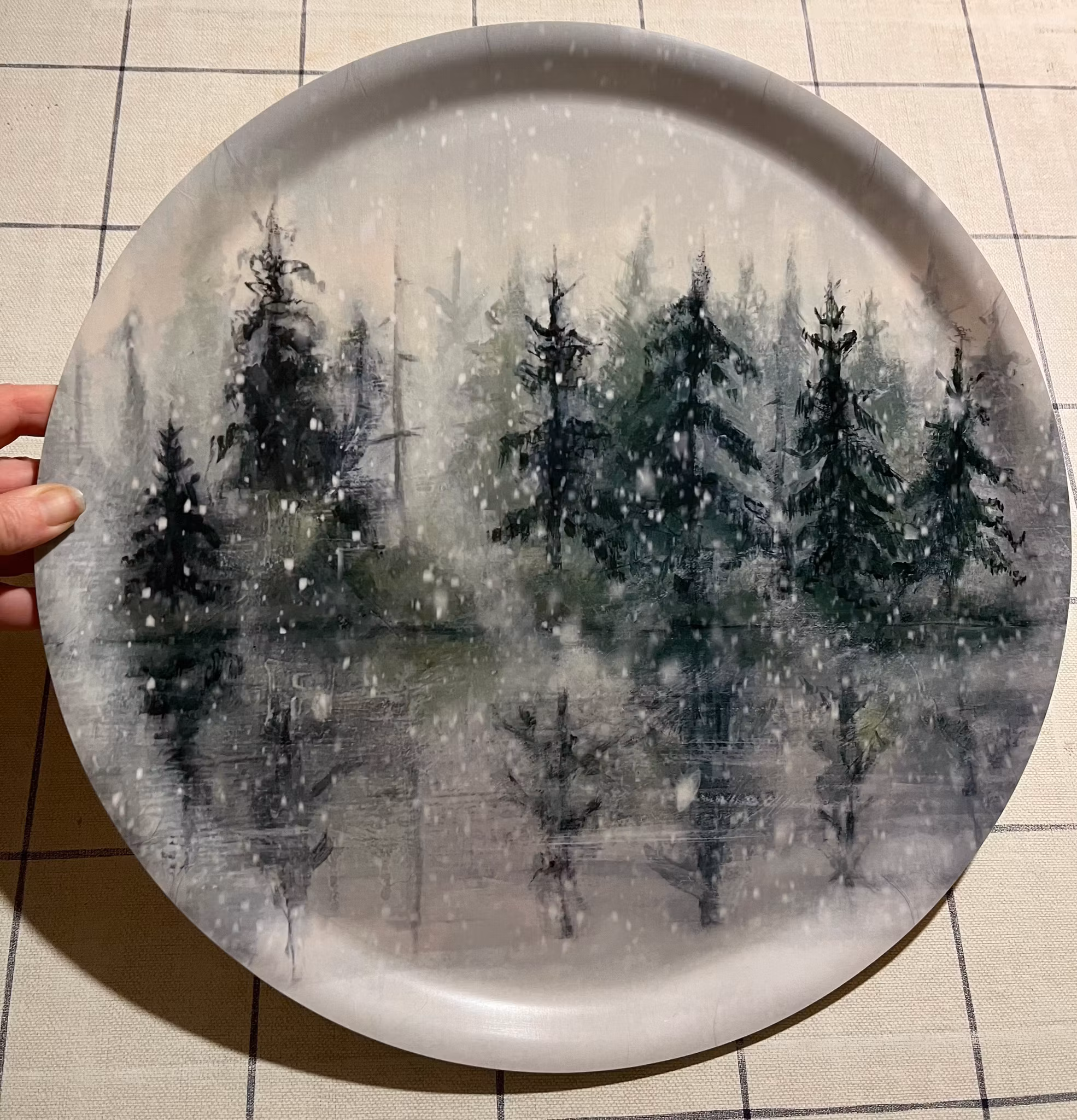 Winterwoods bricka