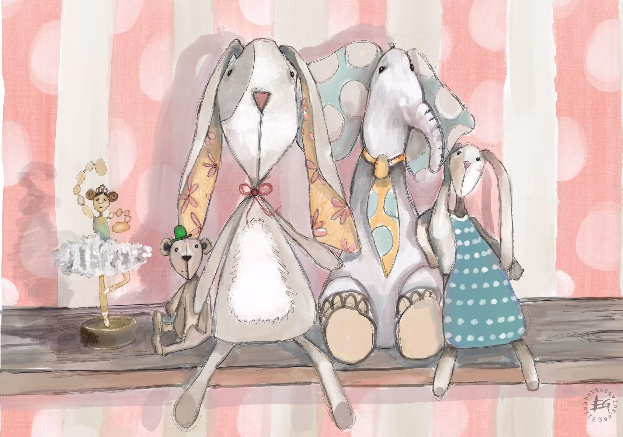 Rabbits with friends