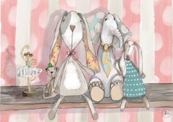 Rabbits with friends
