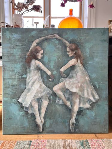 De dansar som virvlar