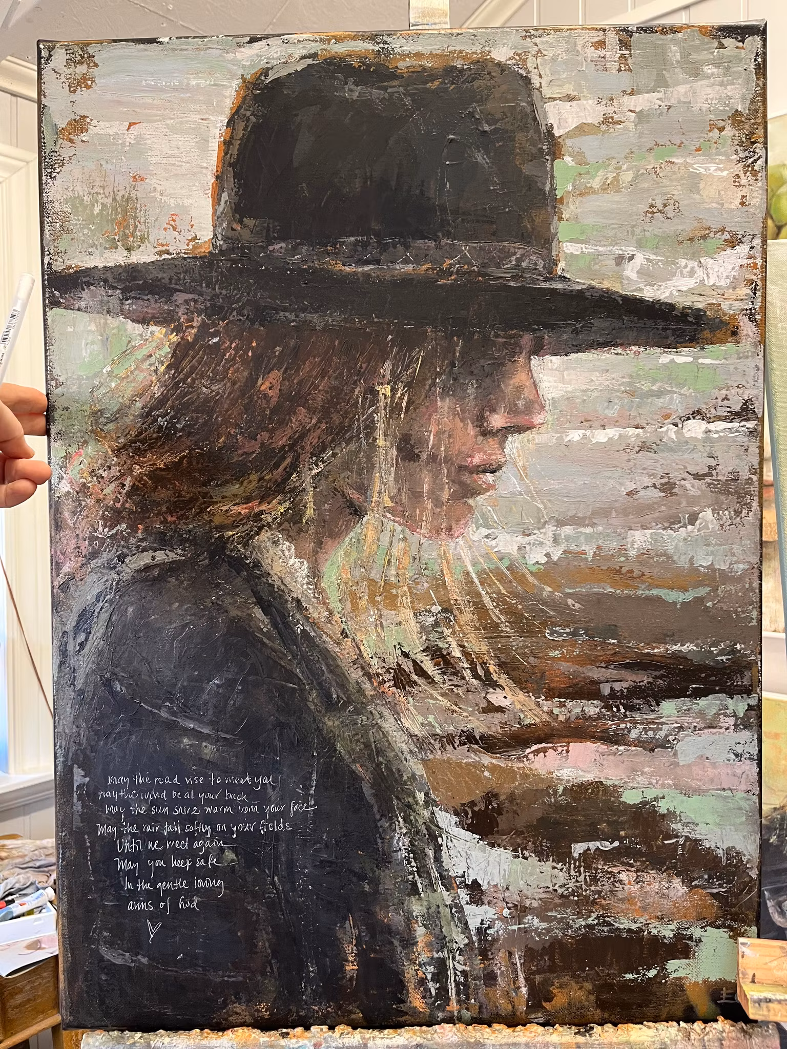 May the road rise to meet you