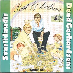 Svartidaudir / Dead Gerhardsens ‎– Pest & Kolera Split Ep