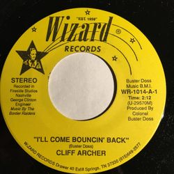 Cliff Archer – I'll Come Bouncin' Back