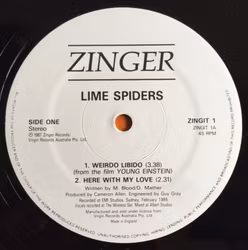 The Lime Spiders – Weirdo Libido