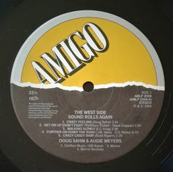 Doug Sahm & Augie Meyers – The West Side Sound Rolls Again | Lp