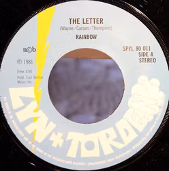 Rainbow – Letter / Loving Arms | 7''
