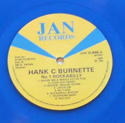 Hank C Burnette – No 1 Rock-A-Billy | Lp