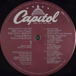Various – The Deer Hunter (Original Motion Picture Soundtrack) | Lp