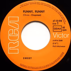 The Sweet – Funny, Funny | 7''