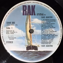 Suzi Quatro – Suzi Quatro. LP