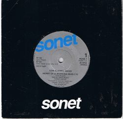 Tom Russell Band – Heart Of A Working Man. 7''