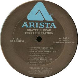 Grateful Dead – Terrapin Station. Lp