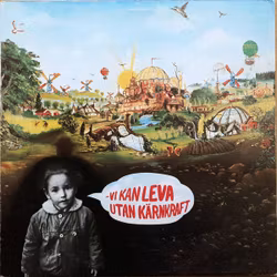 Various – Vi Kan Leva Utan Kärnkraft. Lp
