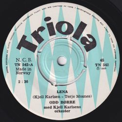 Odd Børre – Lena. 7''