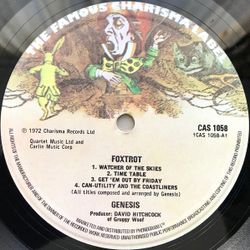 Genesis – Foxtrot. Lp