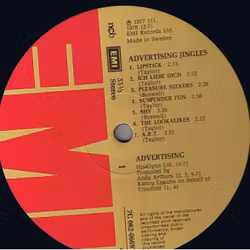 Advertising – Advertising Jingles. Lp