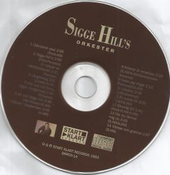 Sigge Hill's Orkester – Vänner & Grannar. Cd