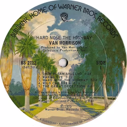 Van Morrison – Hard Nose The Highway. Lp