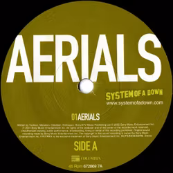 System Of A Down – Aerials. 7''