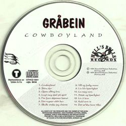 Gråbein – Cowboyland | Cd