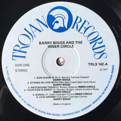 Barry Biggs And The Inner Circle – Barry Biggs And The Inner Circle. Lp