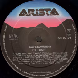 Dave Edmunds – Riff Raff. Lp