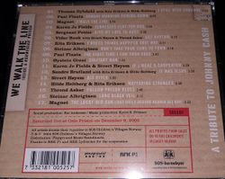 Various – We Walk The Line - Inside A Norwegian Prison. Cd