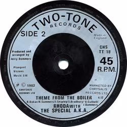 Rhoda With The Special A.K.A. – The Boiler. 7''