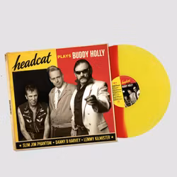 Head Cat - Plays Buddy Holly (red/yellow) (Lp)