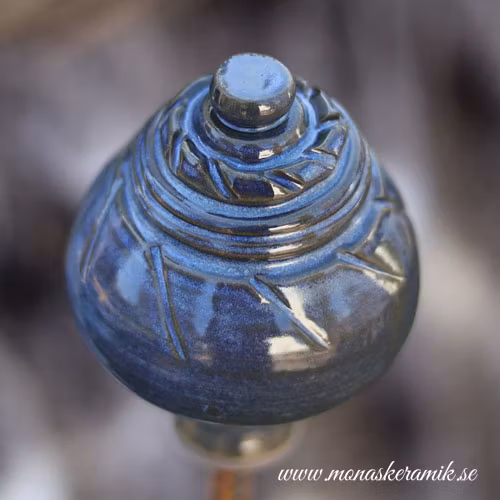 Trädgårds ornament 13 "Blåklint"