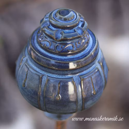 Trädgårds ornament 15 "Blåklint"