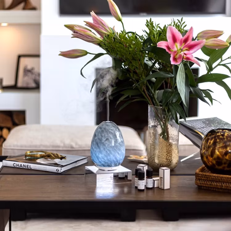 Luftfuktare/Aroma Diffuser marble edition