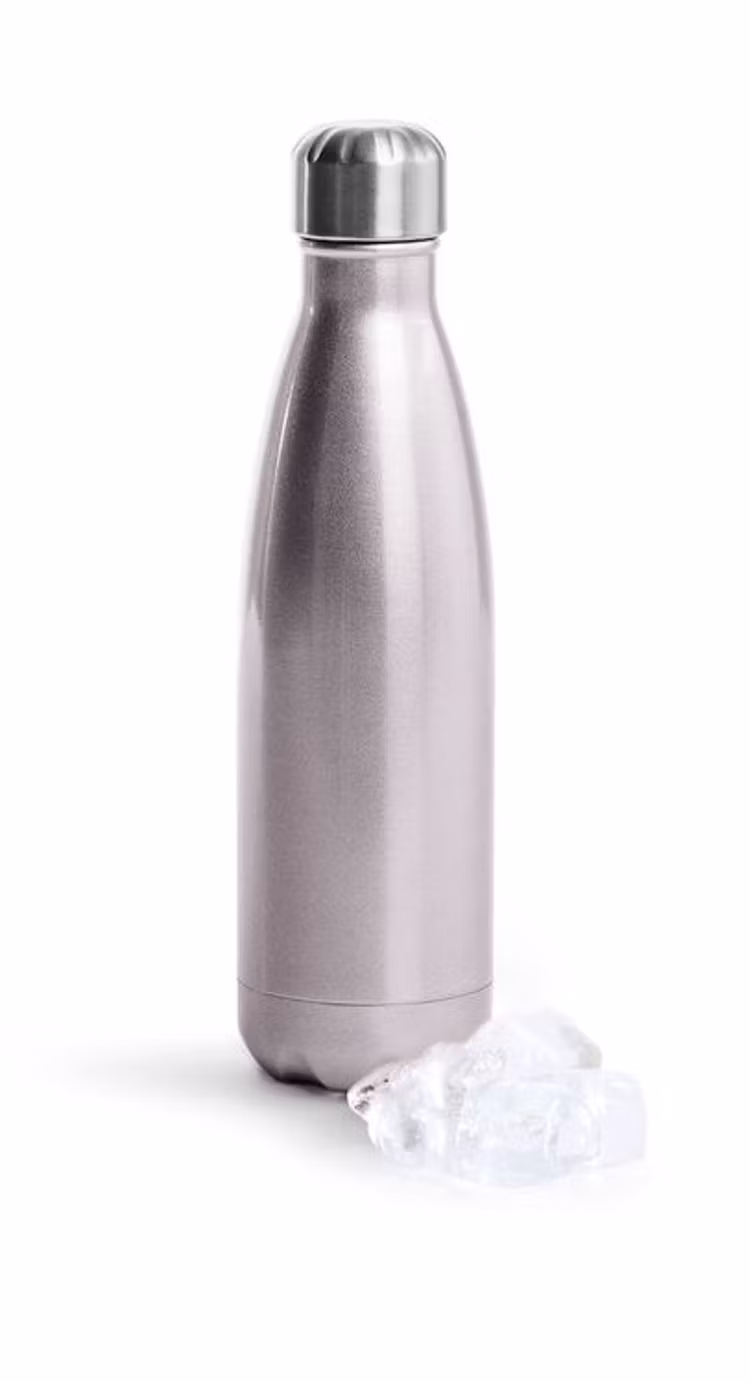 Stålflaska, rosa