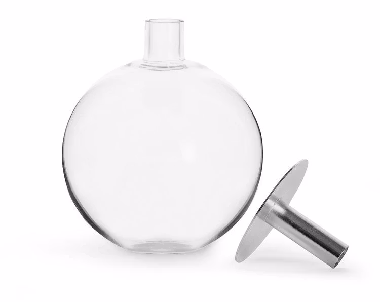 Vas Top I silver H18 cm