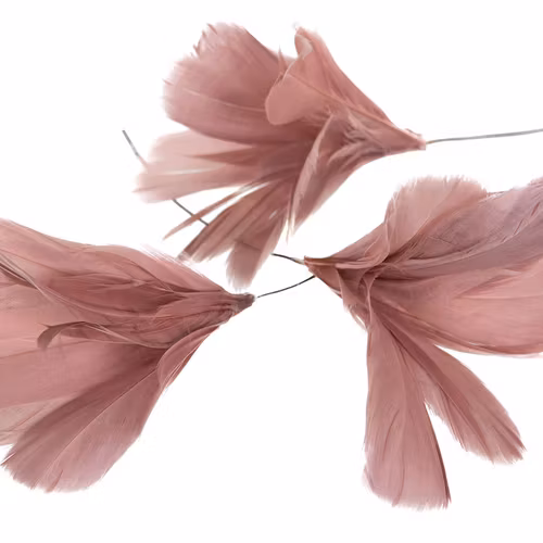 Påskfjädrar gammelrosa