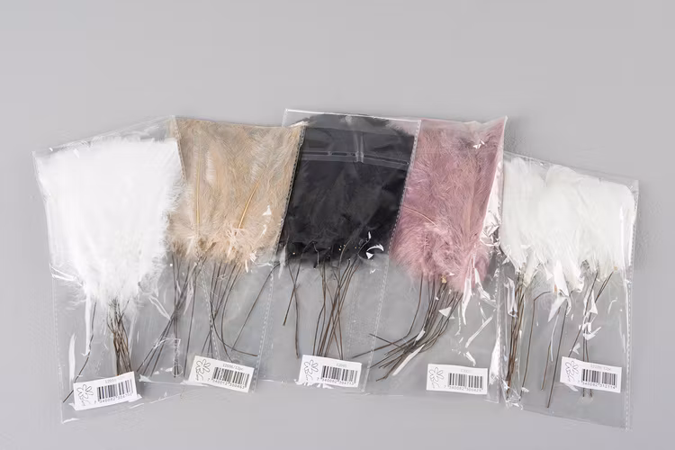 Påskfjädrar gammelrosa